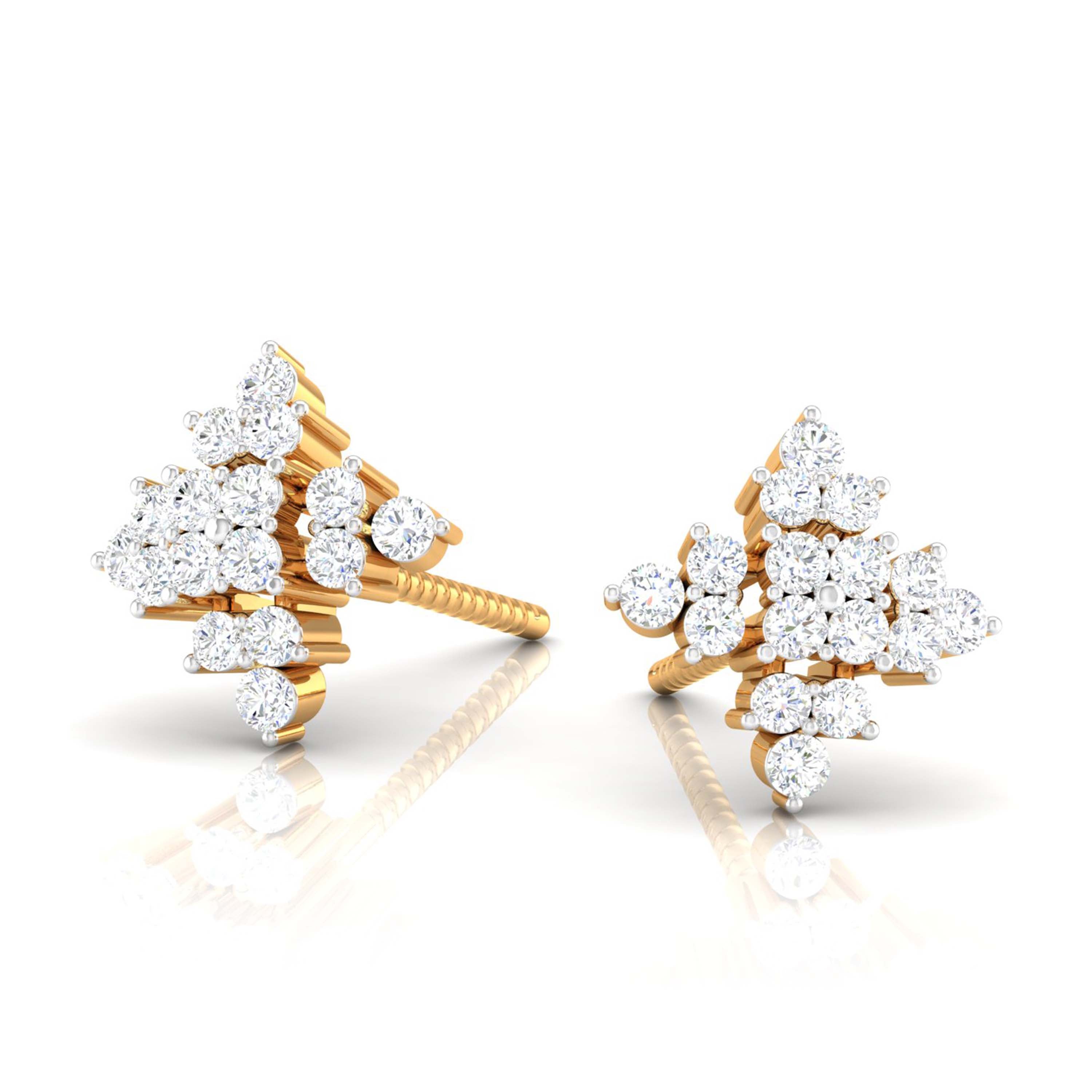 The North Star of Her Diamond Studs