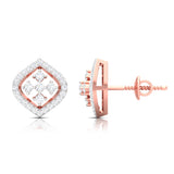 A Window to Her World Diamond Studs