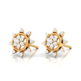 Petals and Stardust Diamond Studs