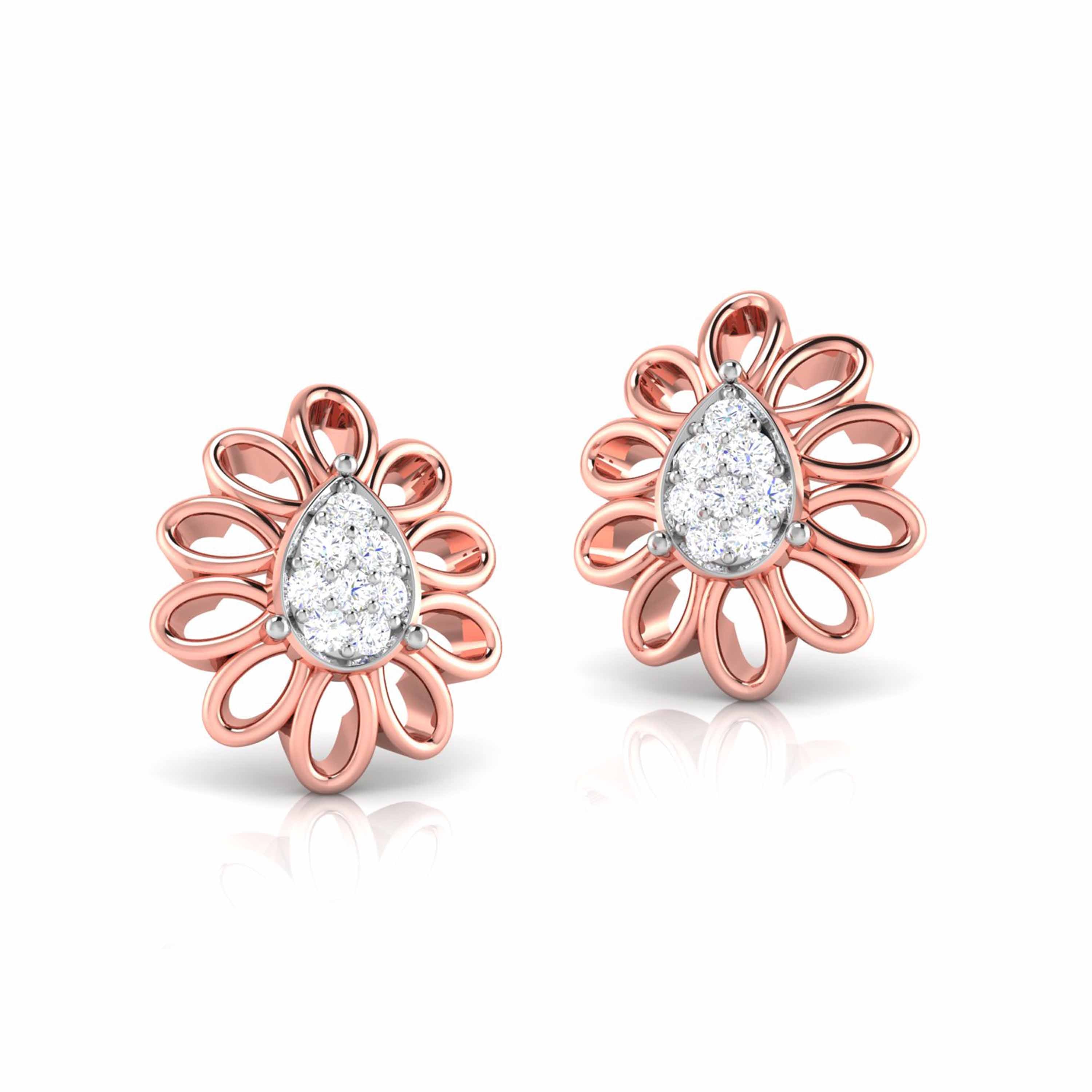 The Sunlit Side of Her Diamond Studs