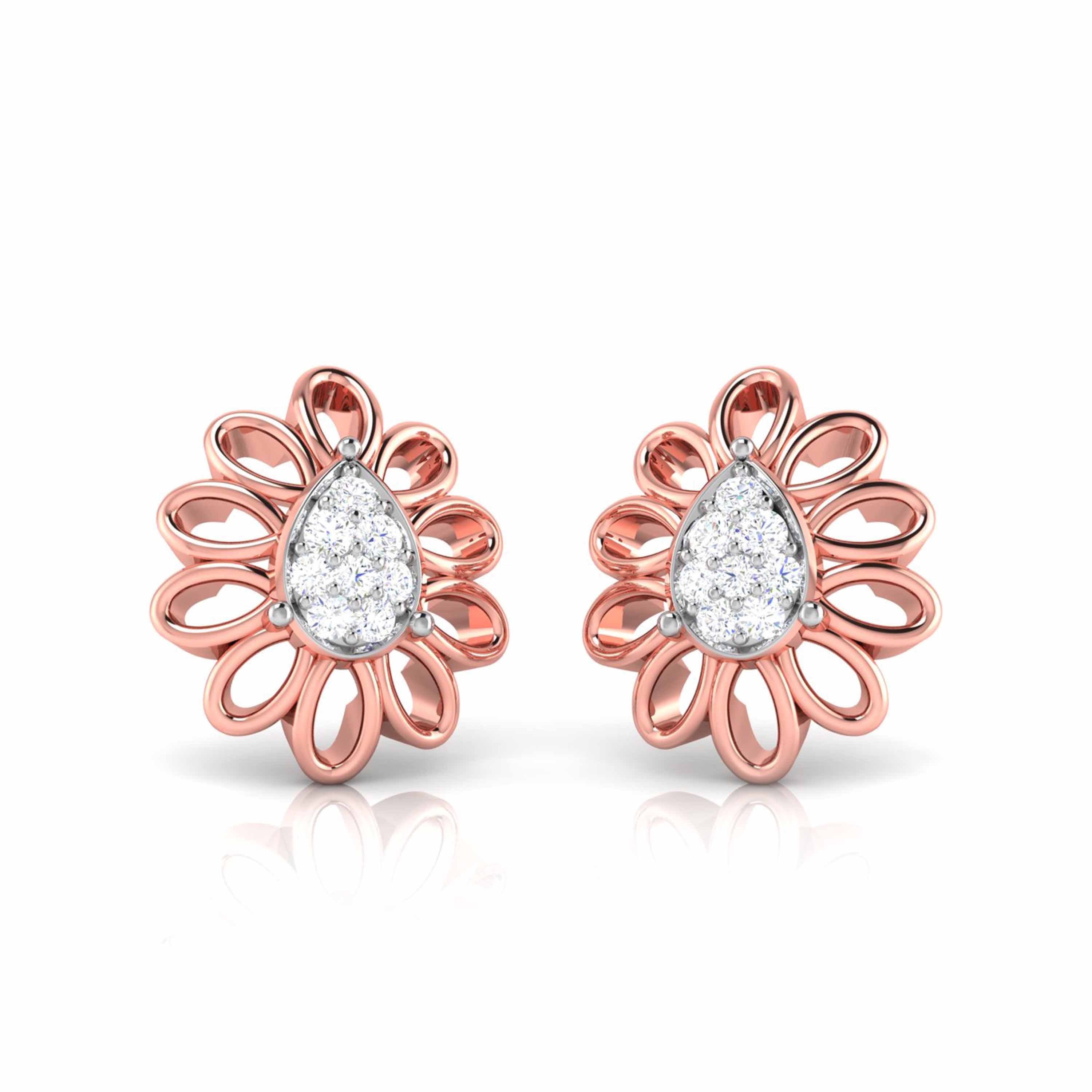 The Sunlit Side of Her Diamond Studs