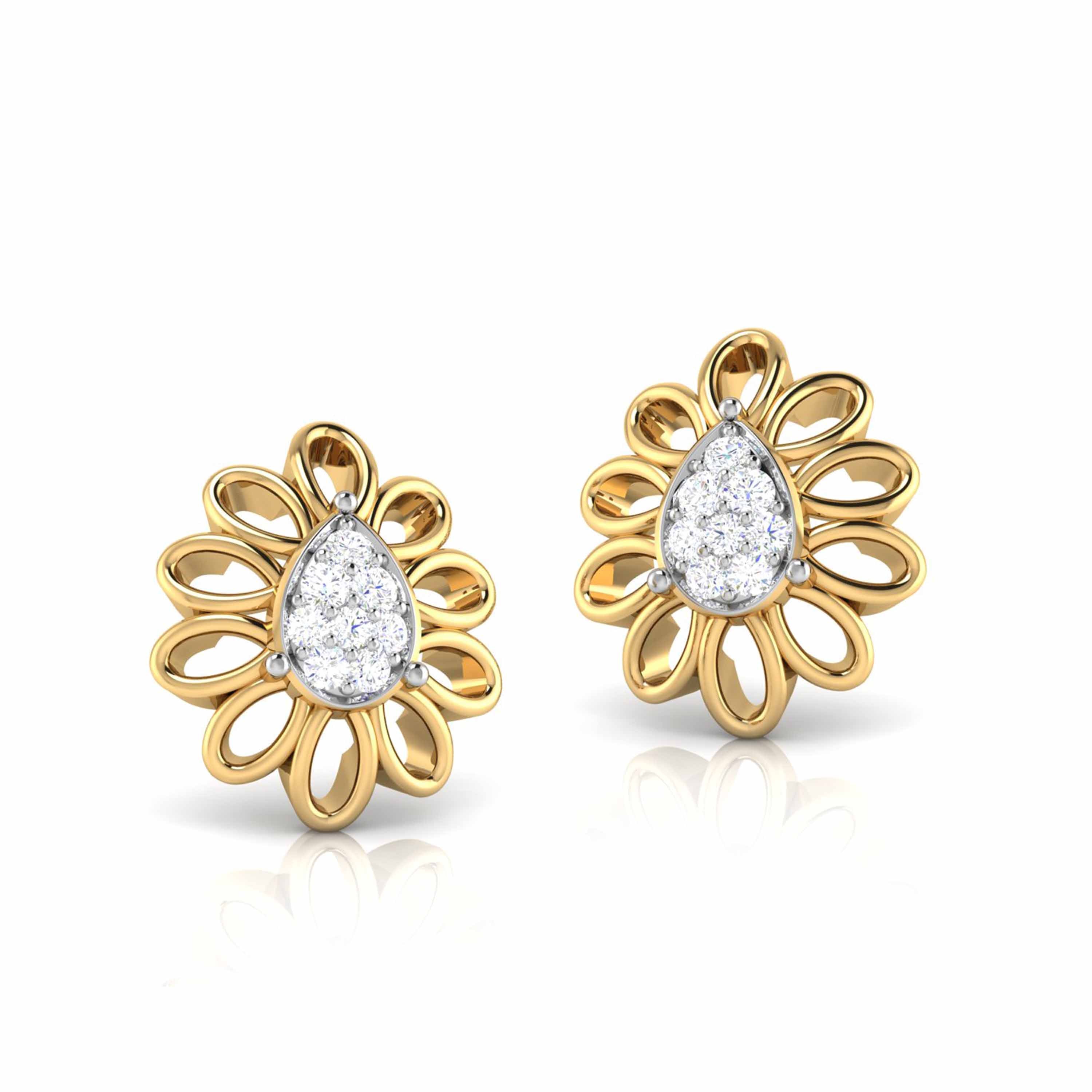 The Sunlit Side of Her Diamond Studs