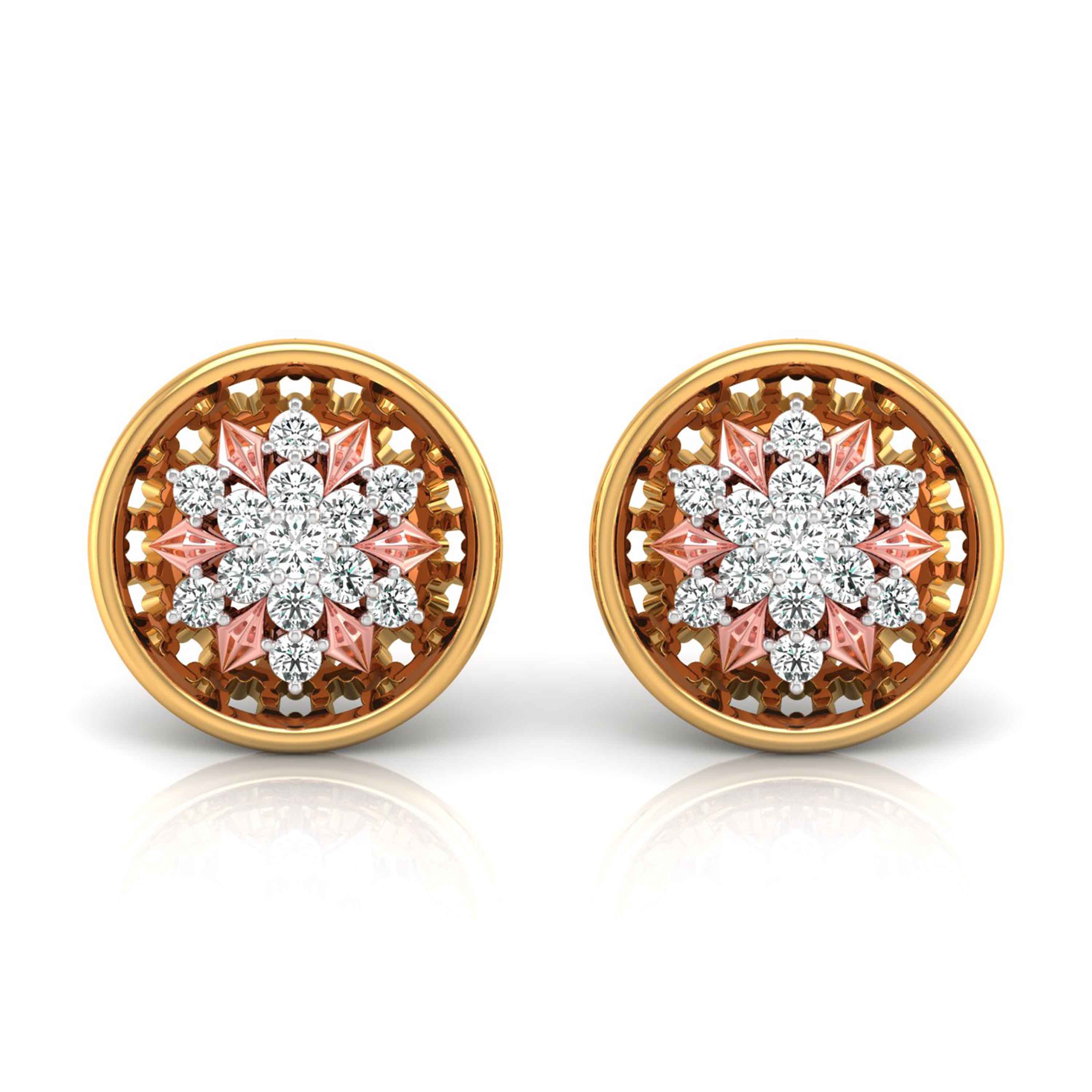 The Mandala That Holds Her Diamond Studs