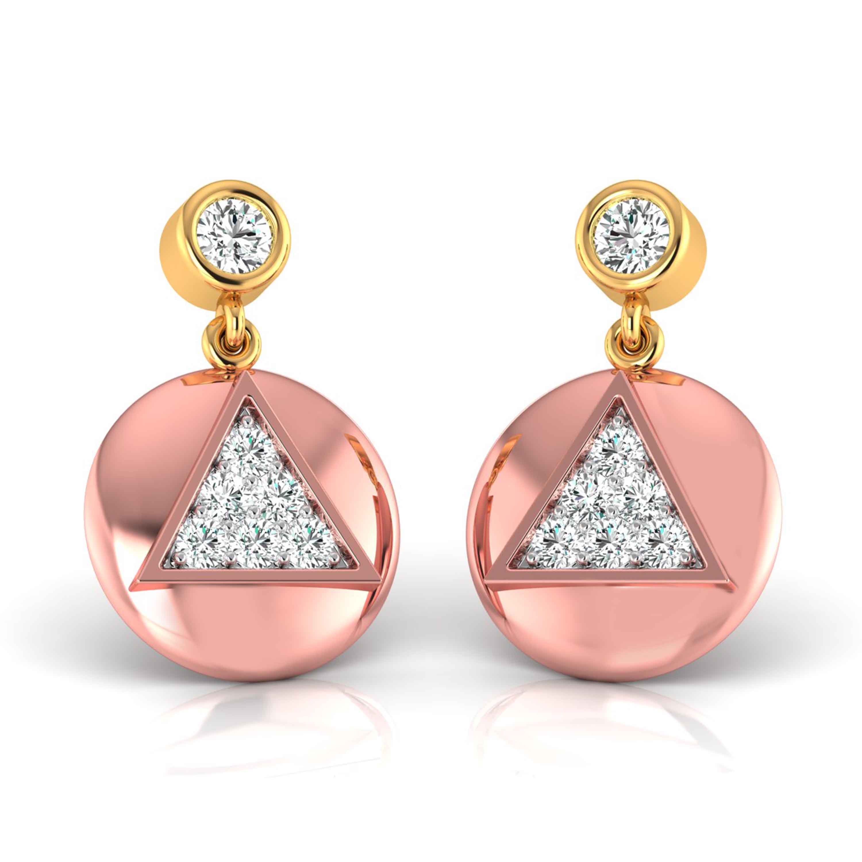 Geometry of Her Own Design Diamond Drops