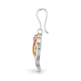 Forever, Said Softly Ruby Hoops