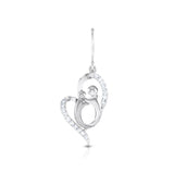 A Mother's Quiet Forever Diamond Hoops