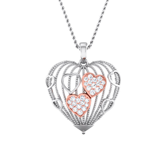 Inside Voice Diamond Pendant