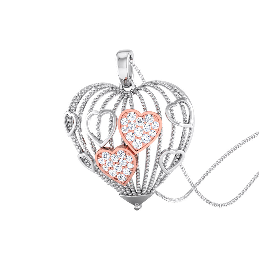 Inside Voice Diamond Pendant