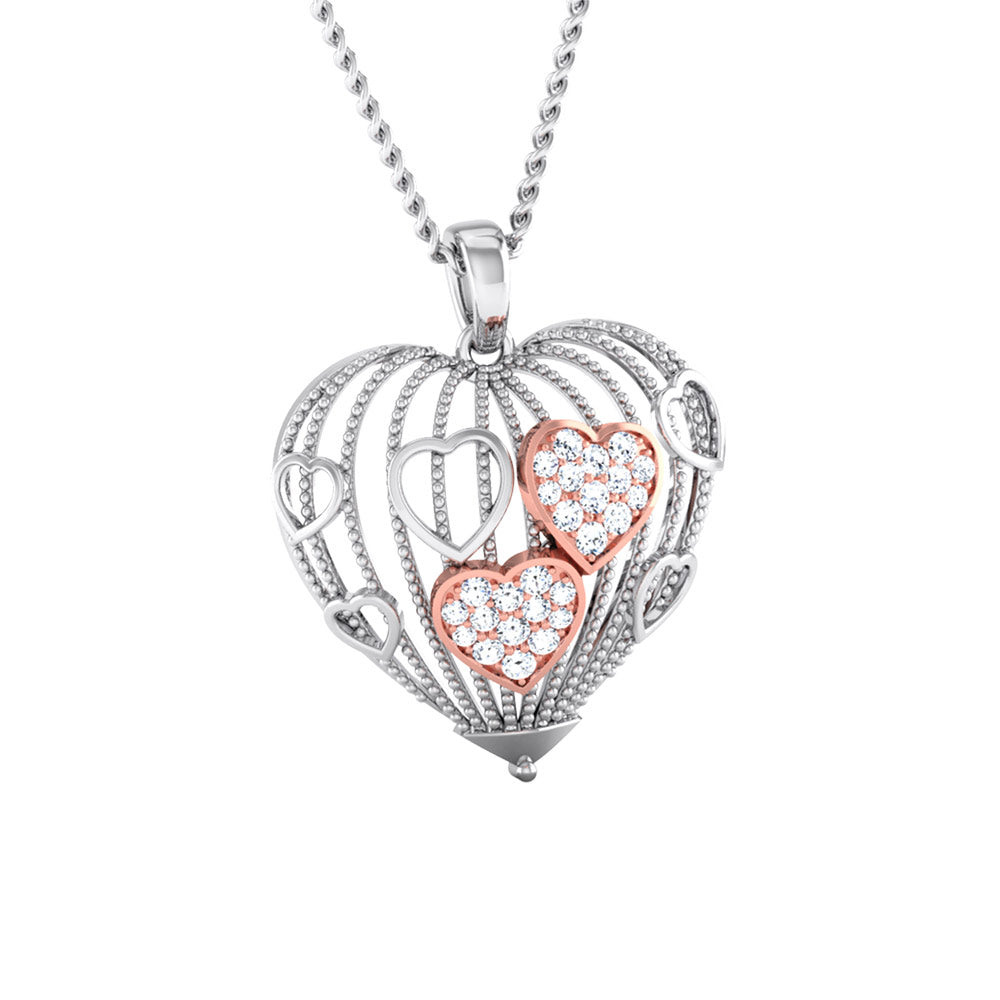 Inside Voice Diamond Pendant
