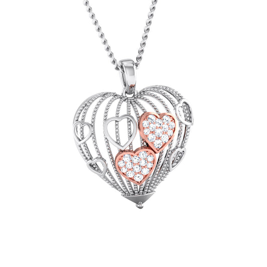 Inside Voice Diamond Pendant