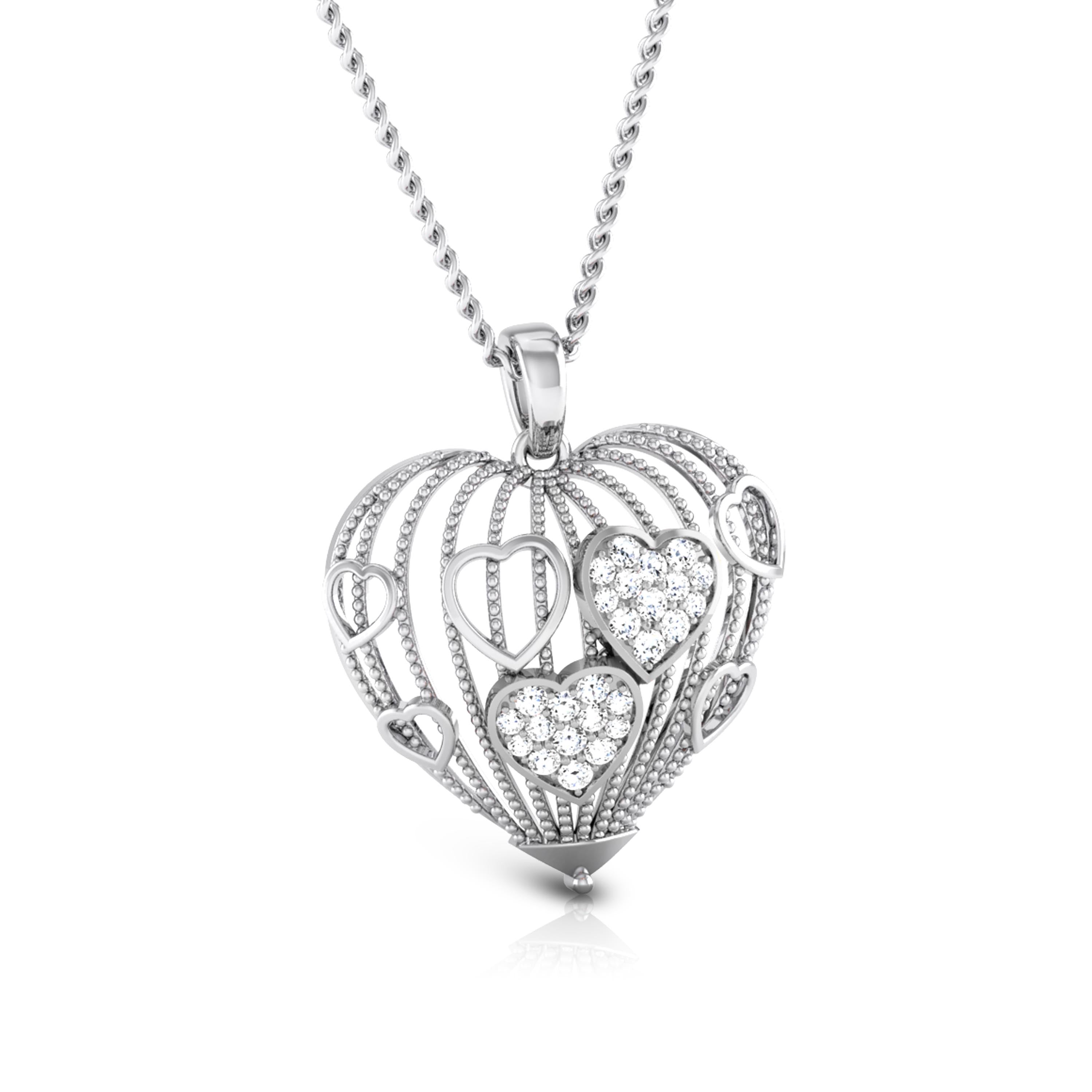 Inside Voice Diamond Pendant
