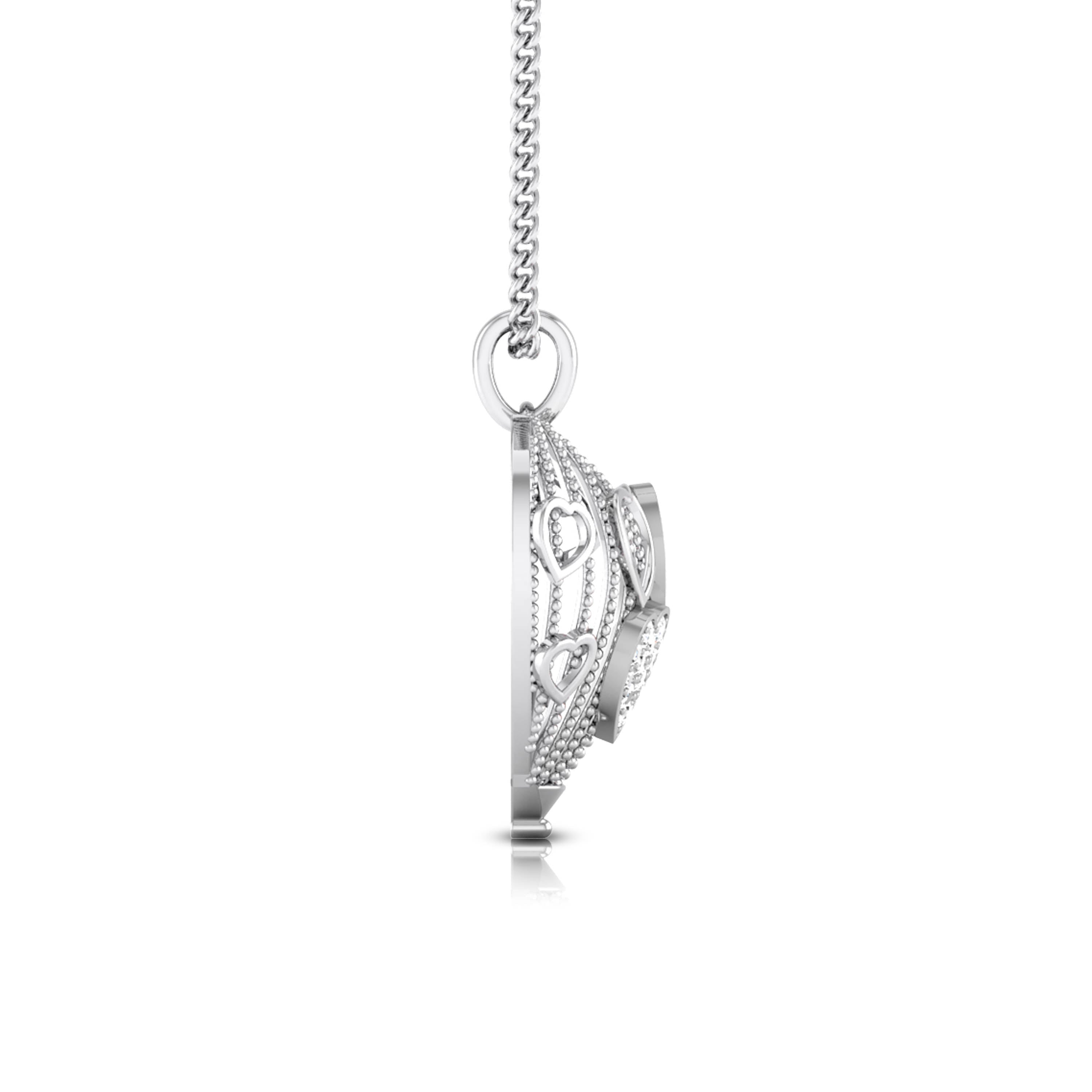 Inside Voice Diamond Pendant