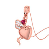 Little Messenger Ruby Pendant