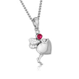 Little Messenger Ruby Pendant