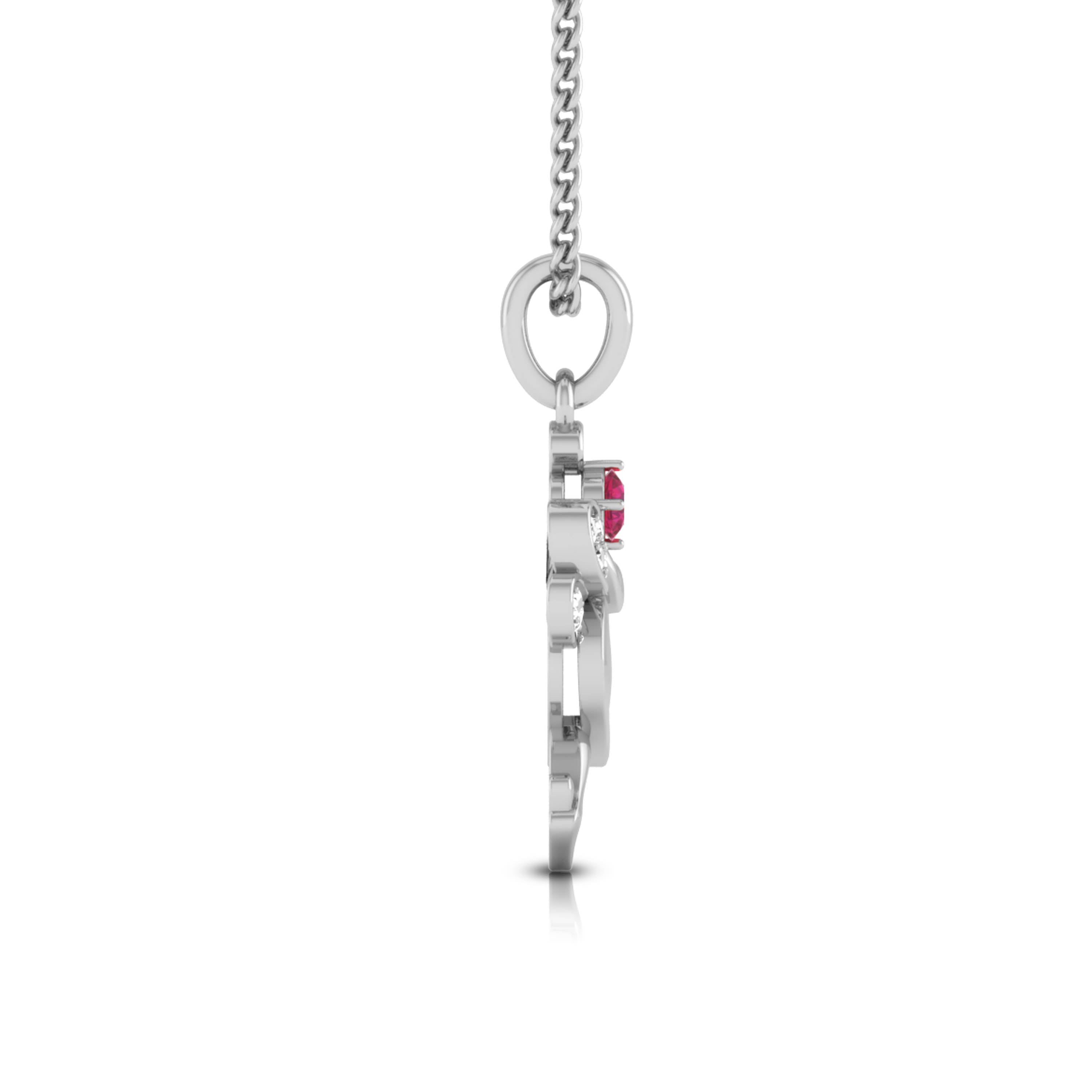 Little Messenger Ruby Pendant