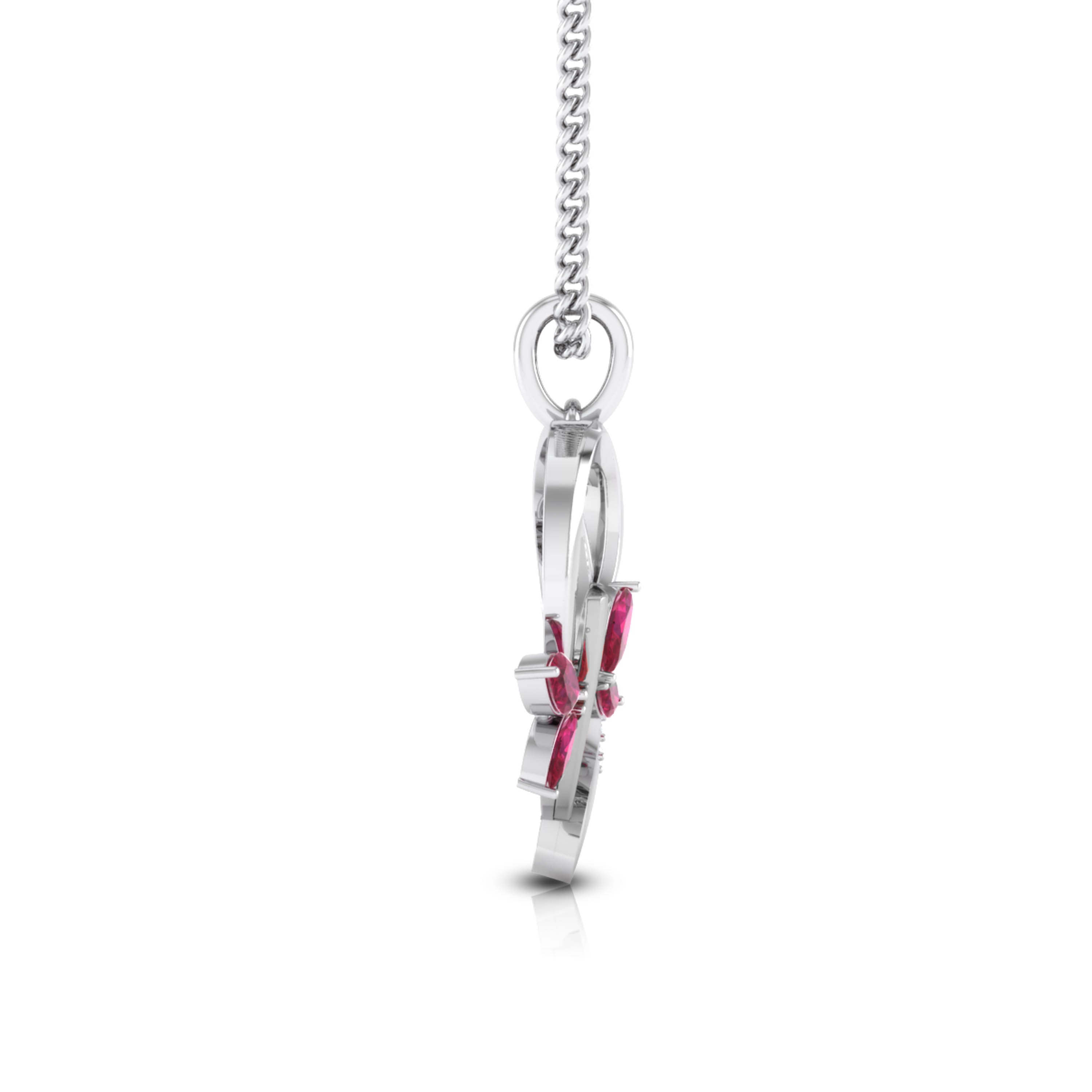Eternal Blossom Heart Pendant