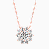 Sunrise Solitaire Pendant