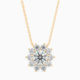 Sunrise Solitaire Pendant