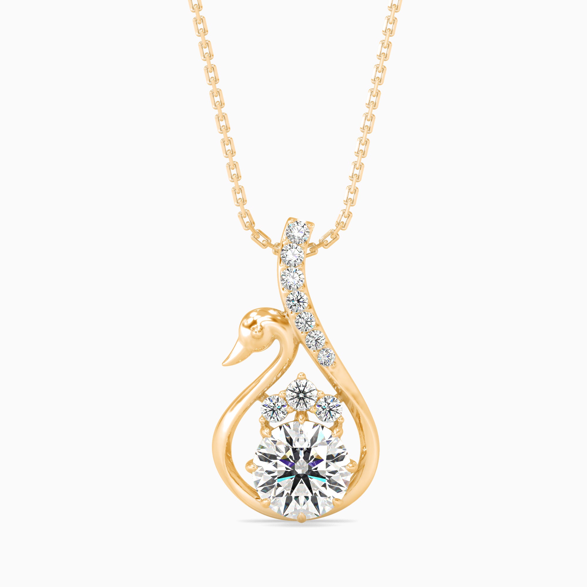 Swan Serene Pendant