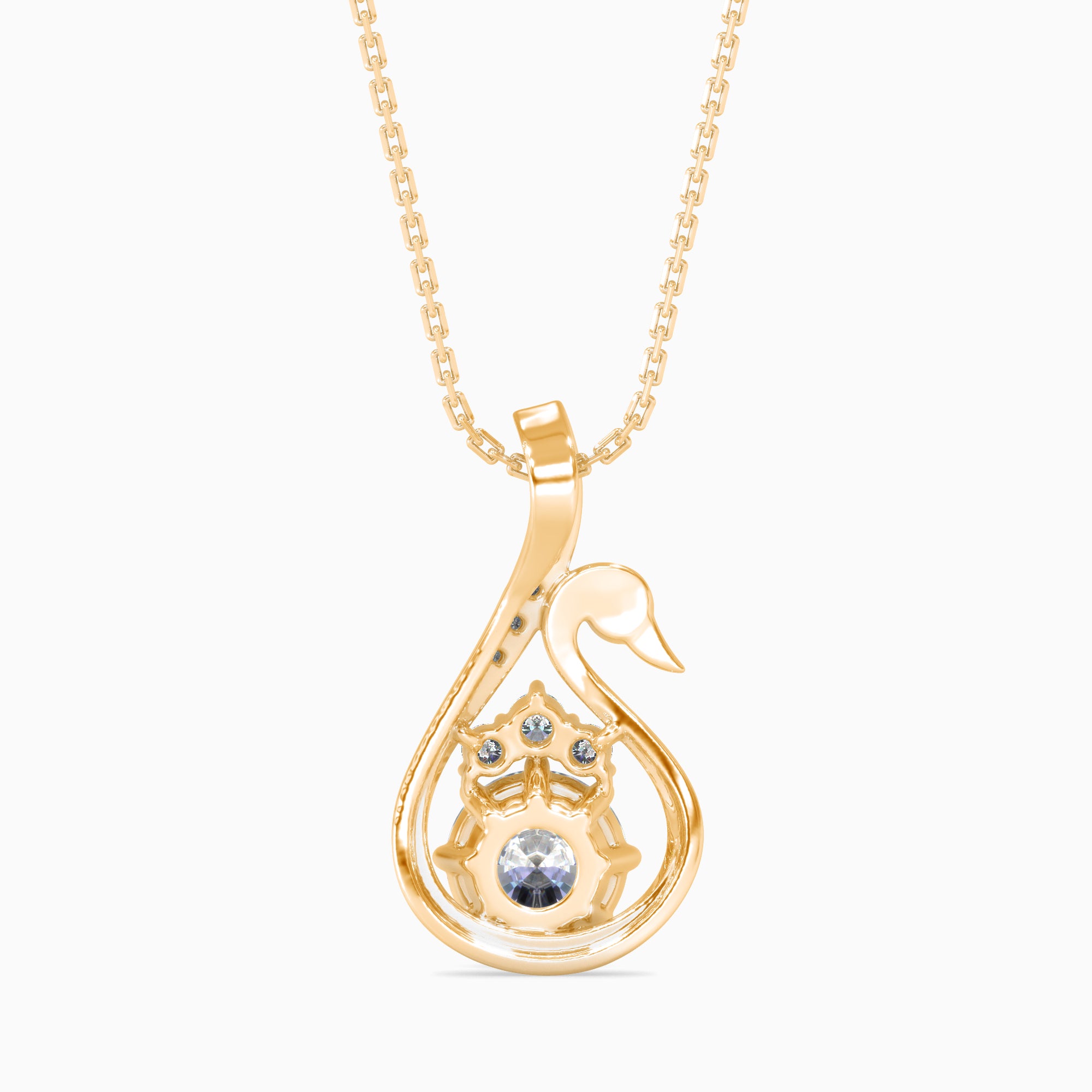 Swan Serene Pendant
