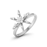 Celestial Diamond Cluster Ring