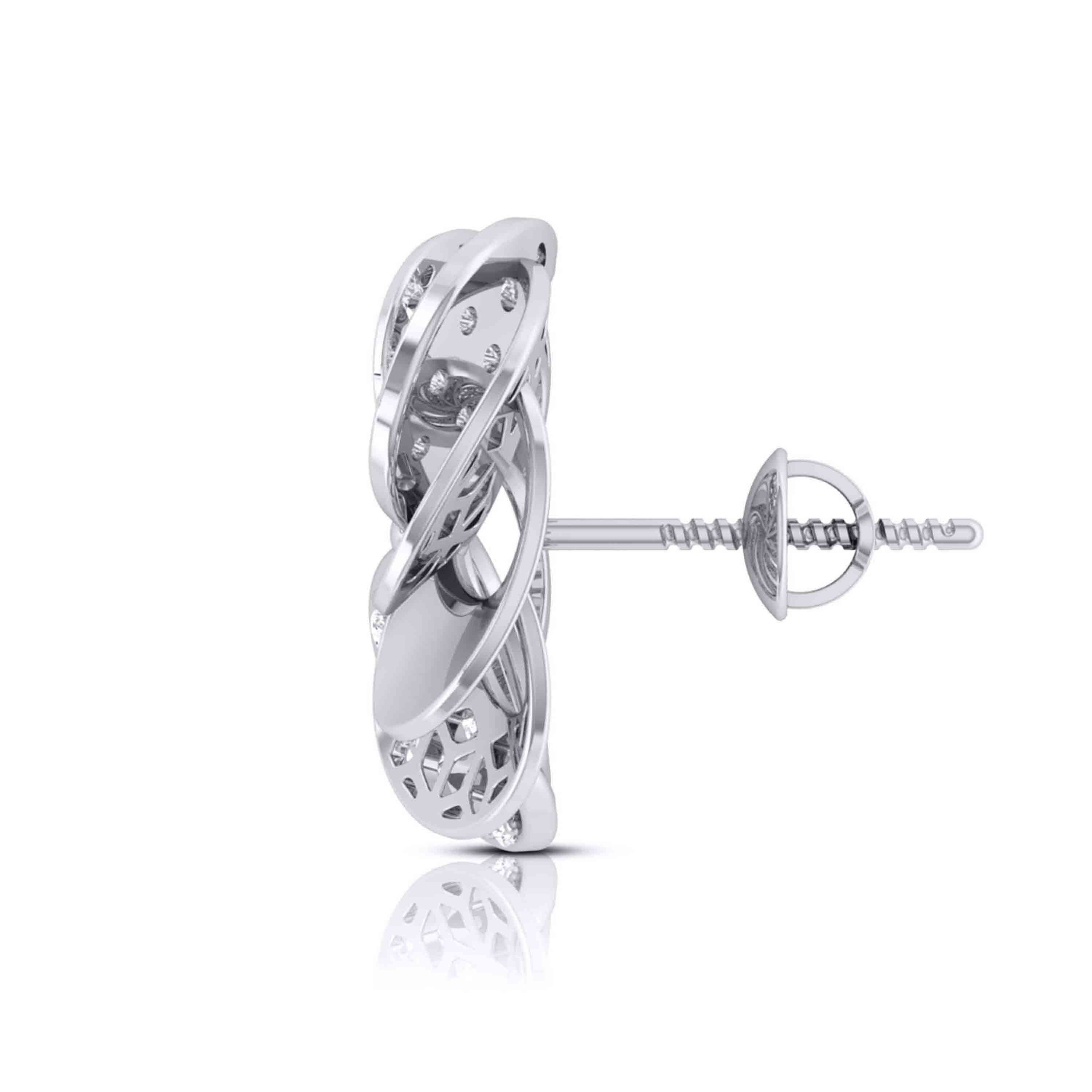 The Way Her Joy Spins Diamond Studs