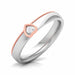 Dual Tone In Rose & White Gold