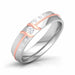 Dual Tone In Rose & White Gold