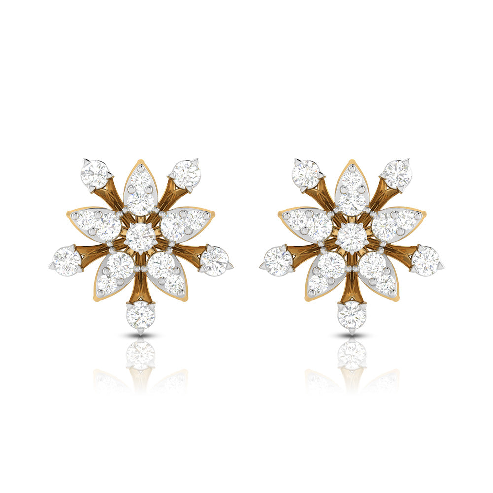 Her Little Fireworks Diamond Studs