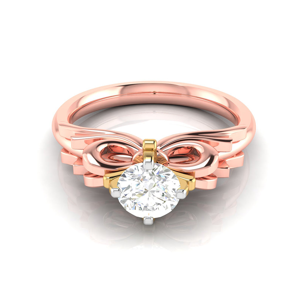 The First Yes Diamond Solitaire Ring