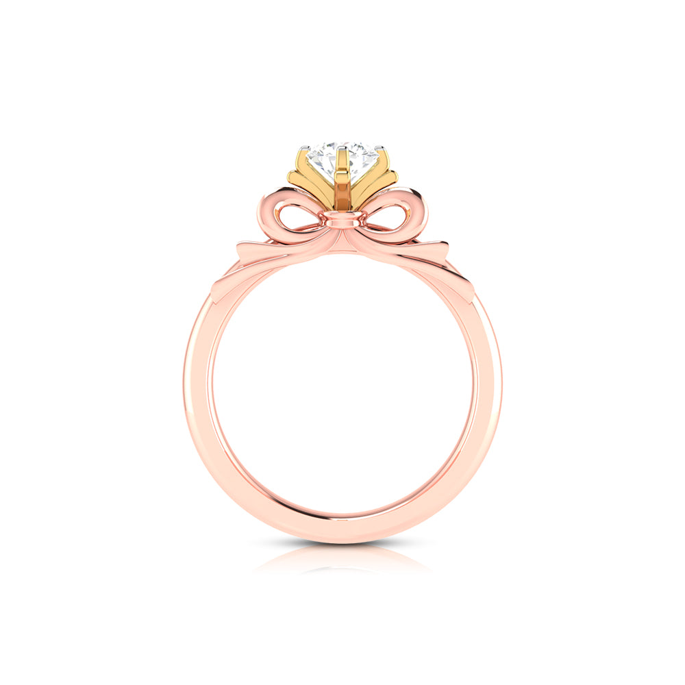 The First Yes Diamond Solitaire Ring