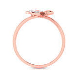 Twilight Petal Diamond Ring