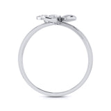 Twilight Petal Diamond Ring