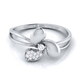 Twilight Petal Diamond Ring