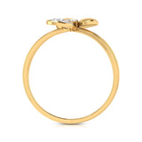 Twilight Petal Diamond Ring