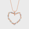 Woven Diamond Pendant