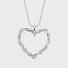 Woven Diamond Pendant