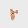 Fluttering Circle Earrings
