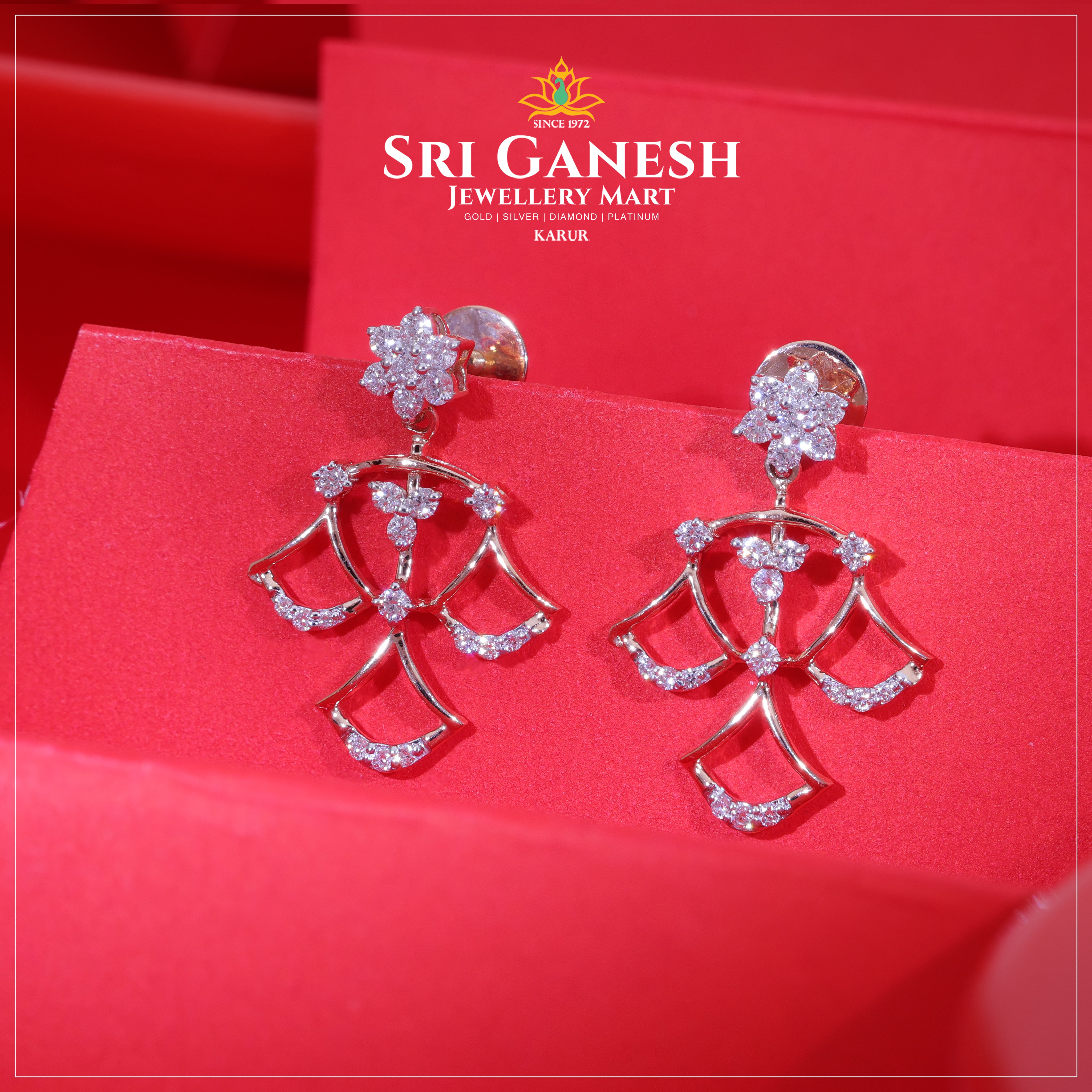 Diamond Earrings - 0208